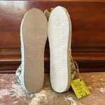 TIGERBEAR REPUBLIK Leopard Cash Design Mix Media Slip Ons $35 NWT 6 Green Photo 6