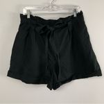 Club Monaco Black Paperbag Waist Andree Shorts Photo 2