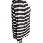 Blue Rain , Women’s Nautical Striped Top,‎ Large, Long Cuffed Sleeves, Large Photo 1