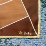 Head Vintage Vera Neumann hand rolled large colorblock neck scarf Photo 2