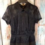 Eva Mendes Black Lace Top Vintage Photo 1