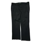 Ralph Lauren Adelle Stretch Dress Petite Pants Trousers Black 14P Quiet Luxury Photo 2