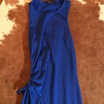 Caution To The Wind  blue boutique midi dress No size tag Photo 2