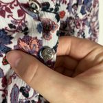 American Eagle  boho floral print tassel romper size S Photo 5