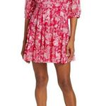 Ba&sh  Ulia Printed Wrap Mini Dress (Size Extra Small) NEW Photo 0