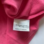 Eileen Fisher  Bubblegum Pink Short Sleeve T-Shirt Petite Size Small NWOT Photo 5