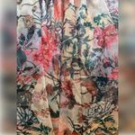 Anthropologie NWT High Low Tulle Maxi Skirt Size 2 Gorgeous Vivid Colors Unique Photo 2