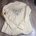 Rock 47 by Wrangler Cream Pearl Snap Button Photo 5