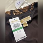 Michael Kors  Snake Print  Zip Up Bomber Jacket Womens Size Large New Lightweight Photo 4