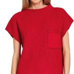 Zenana Ruby Mock Neck Short Sleeve Sweater Photo 0