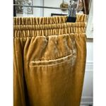Garnet Hill Amber Silk Velvet Wide Leg Pull On Pants XS Photo 4