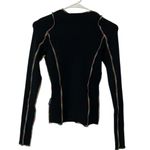 Palm Angels  Black Rainbow Stitch Long sleeve Top(Size XS) Photo 2