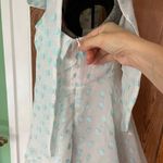 NWT Mable Goldie Blue Dot Tie Bow Mini Fit & Flare Dress Photo 11