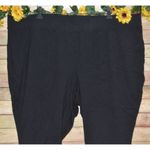 Catherines  4X 30W 32W Black Crop Leggings Comfort Waist Athletic Casual Pull On Photo 1