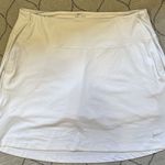 Nike Dri Fit Running Tennis Pickleball Skort White Pockets Size XL Standard Fit Photo 0