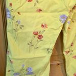 Urban Outfitters DAVID N SPORT 2-Pocket Yellow🌸 Crppd Pants EUC 14 Photo 4