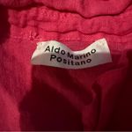 Aldo Marino Positano Linen Hot Pink Button Photo 4