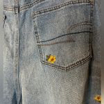 American Eagle  Mom Shorts Tiny Flower Embroidered Plus Size 20 Boho Photo 3
