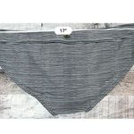 prAna BOGOF Breya Hipster Black Striped Bikini Swim Bottom XL Designer Beach Photo 5