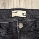 Garage  Girlfriend Jeans Ripped Black Photo 2