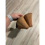 Toms Serena Cork Wedge Sandal platform heel black size 5.5 Photo 3