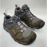 Keen  Steen Vent Hiking Shoes Womens Size 10 Gray Leather Outdoor Photo 1