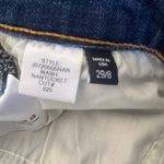 Veronica Beard  Blue Straight Leg Jeans Katie Skinny High Rise Size 29/8 Photo 4