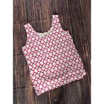 Chico’s Pink White Geometric‎ Print Tank Top Women’s Small Sleeveless Blouse Photo 7