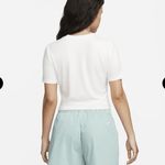 Nike Essential Crop T-Shirt White Size XL FQ6225-133 Photo 1
