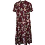 Tommy Bahama  Women’s Painted Petal‎ Midi Floral Dress Metallic Embellished Beads Photo 1
