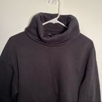 Banana Republic  Funnel-Neck Sweatshirt Black Photo 3
