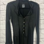 Leg Avenue Police Black Button-Up Jumpsuit Photo 3