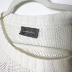 Wooden Ships ‎ Paola Buendia Striped Knit Sweater Cream Red Blue Nautical Photo 1