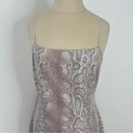 Urban Outfitters Size Large Dress Snakeskin Short Mini Dress Club Party Photo 7