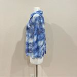 Alfred Dunner  Blue Tie Dye Floral Medallion Lace Jacket Size Large Petite Photo 5