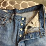 Levi's 501 Blue Classic Jeans, high rise, button front - best denim ever. Vintage Photo 13