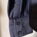 EXPRESS NWOT XXS Fitted Denim Shirt Safari Style Photo 1