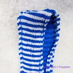 NEW Cleonie Free People Swim Australia blue bikini top blue stripe, one size Size L Photo 5