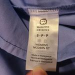 WonderWink  Blue Scrub Top Size Small Photo 4