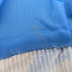 Taylor Dress Circle Geometric Blue Cream Size 2 Hoco Wedding Party Brunch Photo 10