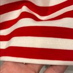 COS  Red and White Striped t-shirt Dress small‎ Photo 4