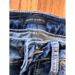 SILVER Elyse Capri Women’s Size 27 X 22 1/2 Boot Cut Low Rise Blue Denim Jeans Photo 2