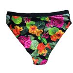 ANDIE swim the banded cheeky bottom black and pink floral women medium Photo 3