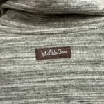 Matilda Jane  Out the Door Vest Heathered Green Button Up Zip Pockets Size S Photo 4