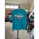 Women's Lexington Teal Pelican Graphic Short Sleeve Tee XL White Photo 1