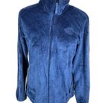 The North Face Circular Design Size M Osito Full Zip Jacket-Peacock Blue-F/22 Photo 0