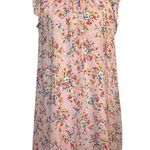 MELLODAY Nordstrom Pink Floral BABYDOLL Dress lined chiffon NWT xs pockets Photo 0