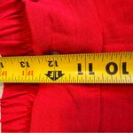 Tullea Red Wide Leg Trouser Dress Pants Womens M Preppy Stretch Waist Casual Size M Photo 8