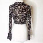 Blue Life  Caden Crop Top leopard lurex strip sz XS Photo 8