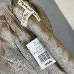 Michael Stars NWT  Anthropologie‎ Infinity Scarf Sparkle and Fade Eternity Gold Photo 2